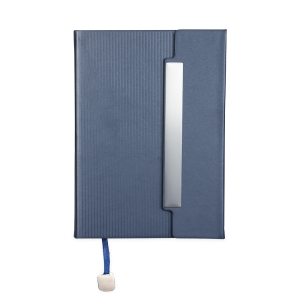 15407 - Caderneta Couro Sintético 21 x 15 com Pauta