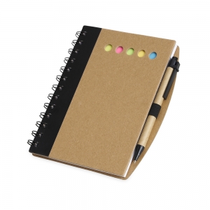 14779 - Caderno com Autoadesivos e Caneta