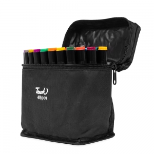 08329-48 - Kit Canetas Marcadoras Pontas Duplas 48 Cores