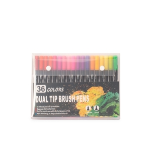 08332B-36 - Kit Canetinhas Ponta Dupla 36 Cores