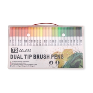 08332-72 - Kit Canetinhas Ponta Dupla 72 Cores